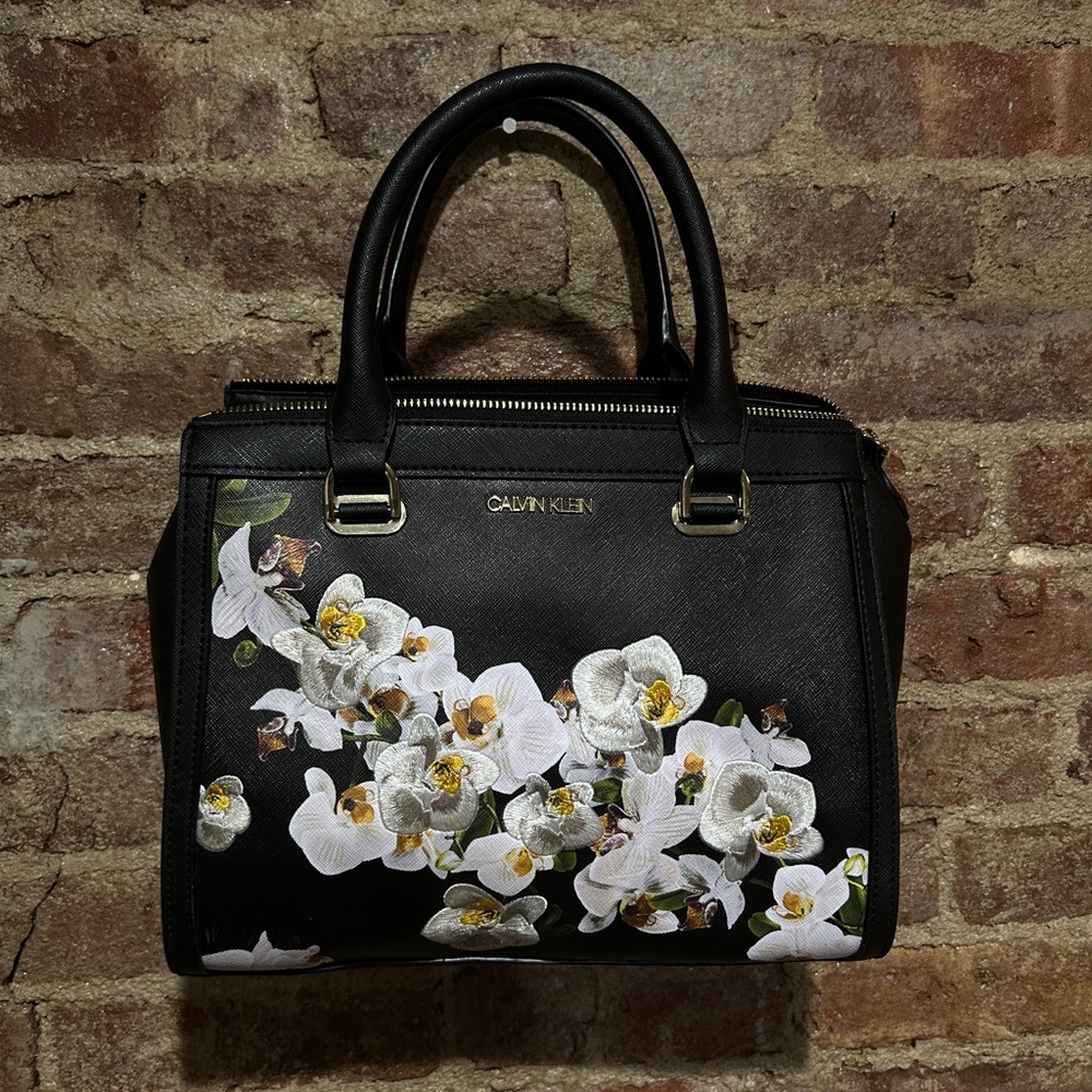 Calvin Klein Embroidered Purse